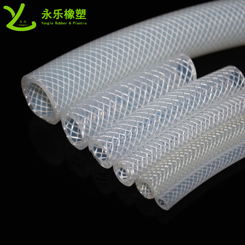 復(fù)合編織硅膠管，制氧機(jī)編織硅膠管，鉑金編織硅膠管