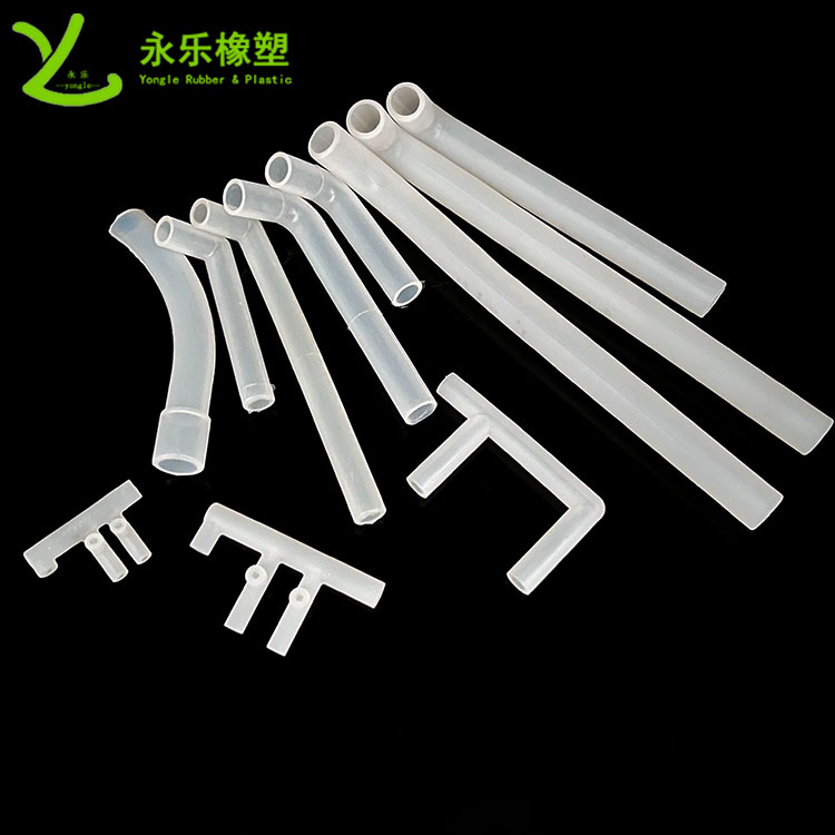 醫(yī)用硅膠彎管，模壓硅膠彎管，血氧儀硅膠彎管