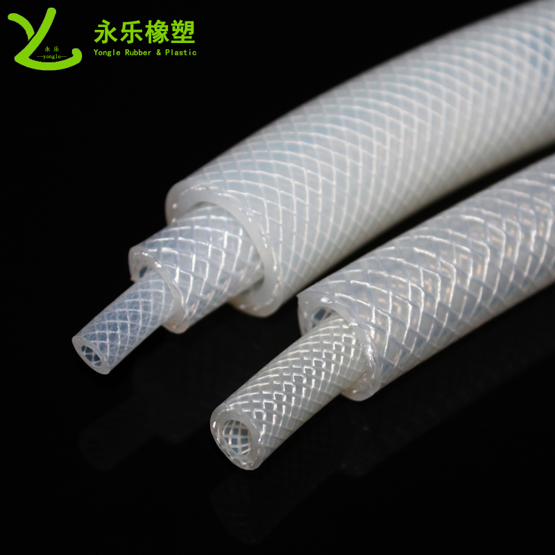 復(fù)合編織硅膠管，制氧機(jī)編織硅膠管，鉑金編織硅膠管
