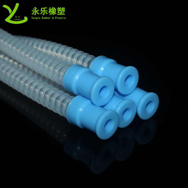 呼吸機(jī)硅膠波紋管，醫(yī)用硅膠波紋管，無氣味硅膠波紋管