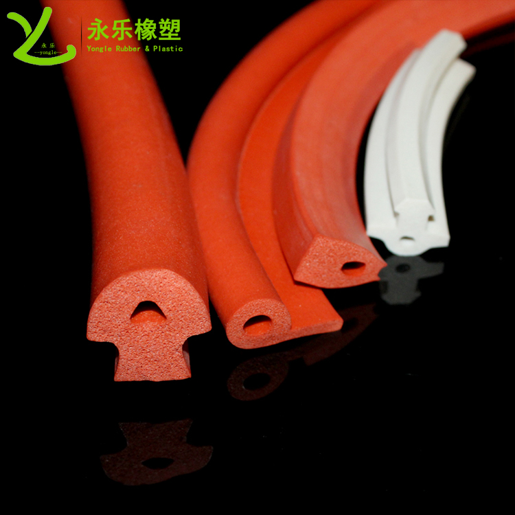 耐高溫發(fā)泡硅膠條，阻燃發(fā)泡硅膠條，細孔硅膠發(fā)泡條