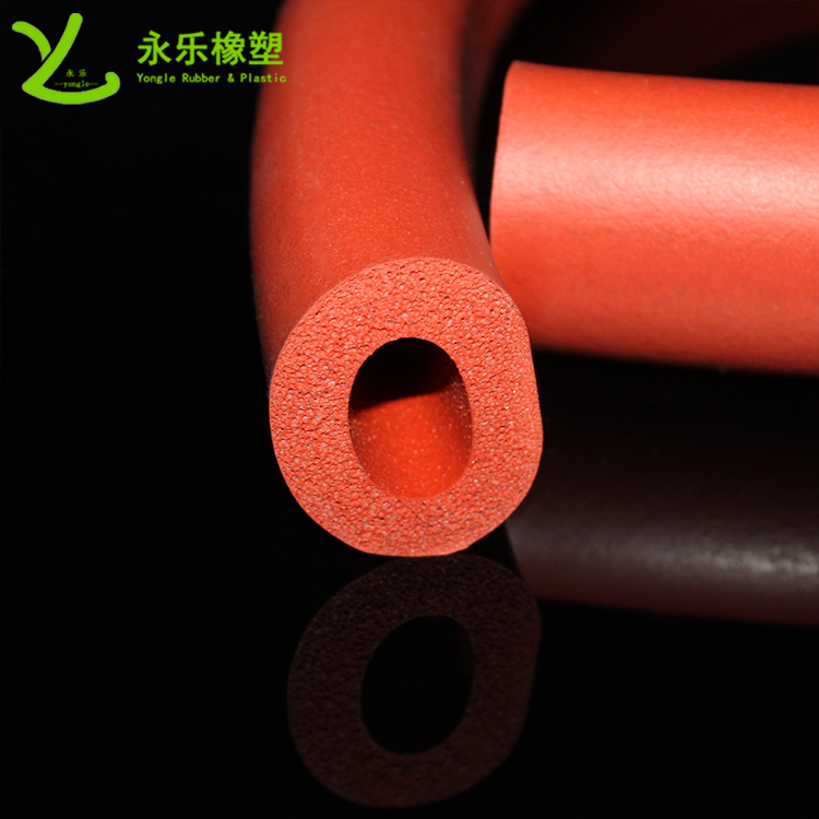 發(fā)泡硅膠管，耐高溫發(fā)泡硅膠管，阻燃硅膠發(fā)泡管，硅膠發(fā)泡管