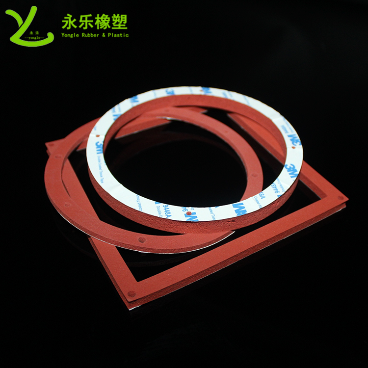 定制模壓發(fā)泡硅膠墊，無氣味模壓發(fā)泡硅膠墊，耐高溫模壓發(fā)泡硅膠墊