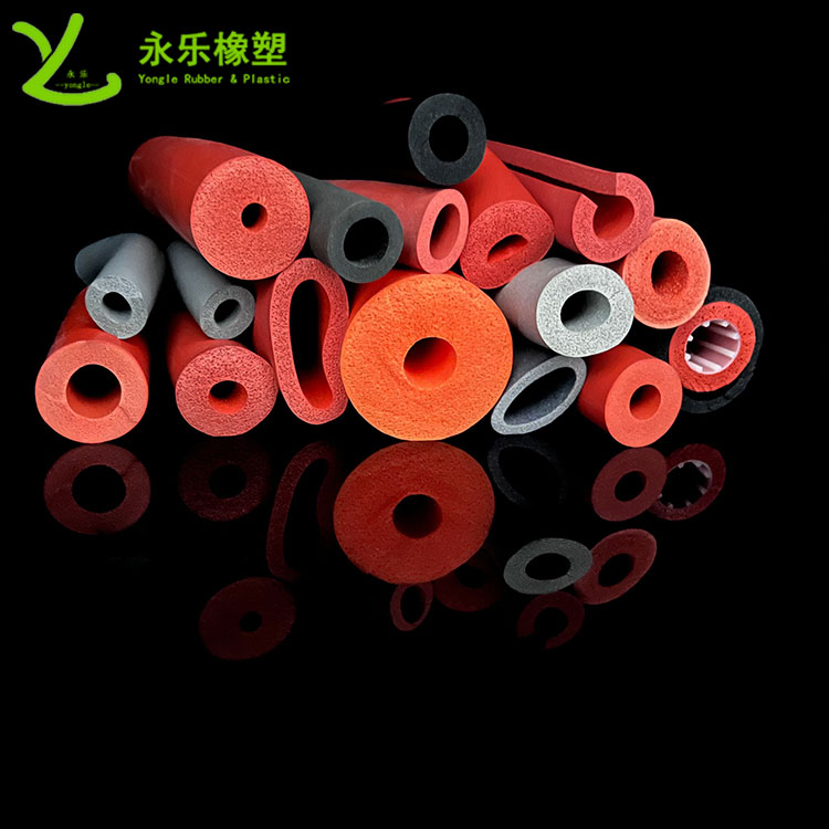 擠出發(fā)泡硅膠管，耐高溫發(fā)泡硅膠管，耐老化發(fā)泡硅膠管