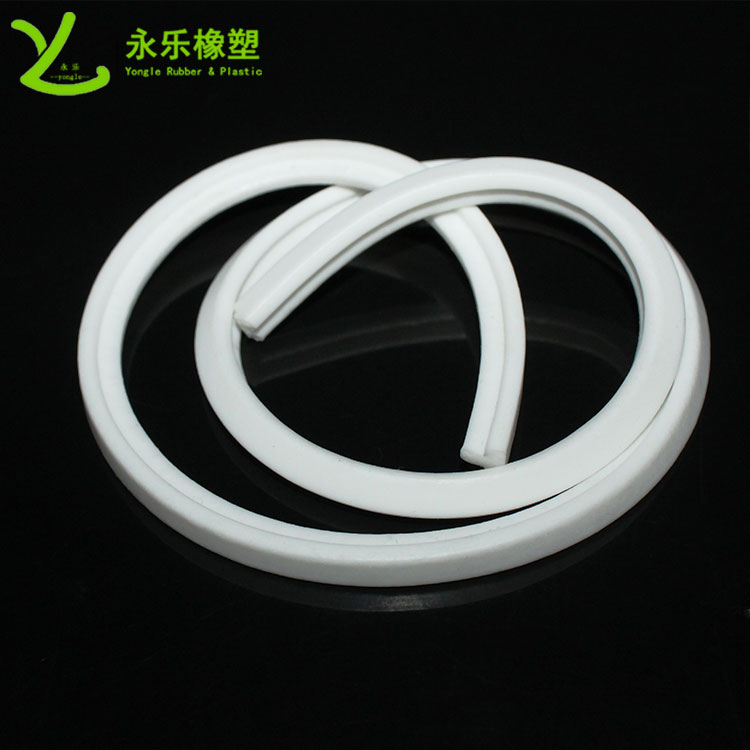 泛光燈發(fā)泡硅膠條，阻燃發(fā)泡密封條，耐高溫硅膠發(fā)泡條