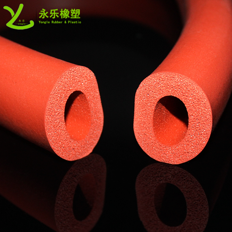 發(fā)泡硅膠管，耐高溫發(fā)泡硅膠管，阻燃硅膠發(fā)泡管，硅膠發(fā)泡管